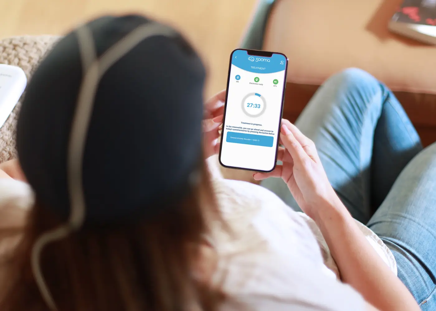 Sooma tDCS — urządzenie i przygotowanie sesji