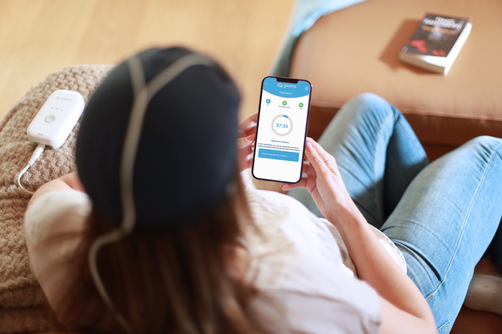 Sooma tDCS podczas sesji domowej